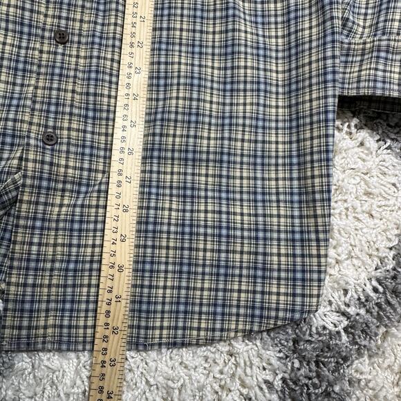 Vtg Abercrombie & Fitch Size Large Shirt Flannel Button Down Plaid - Picture 7 of 8